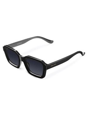 NIB New Meller Nayah All Black Sunglasses Unisex